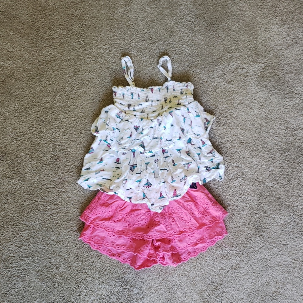 Roxy blouse and short